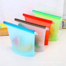 Airtight Leak-Proof Snack Reusable Silicone Food Storage Bag